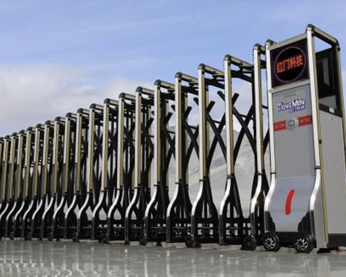 雙機(jī)頭伸縮門