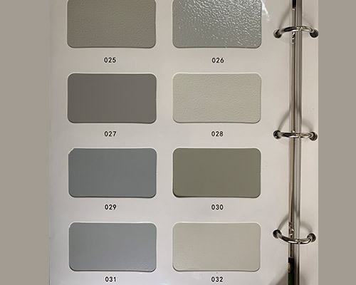 鋼質(zhì)防火門色卡