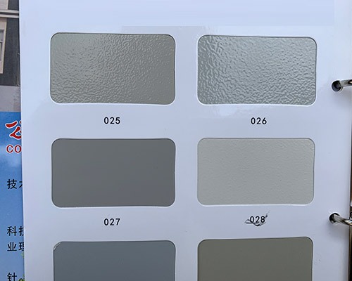 鋼質(zhì)防火門色卡